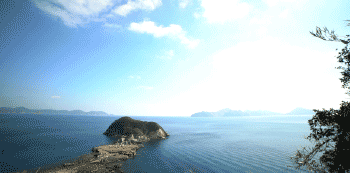 奈留島の海